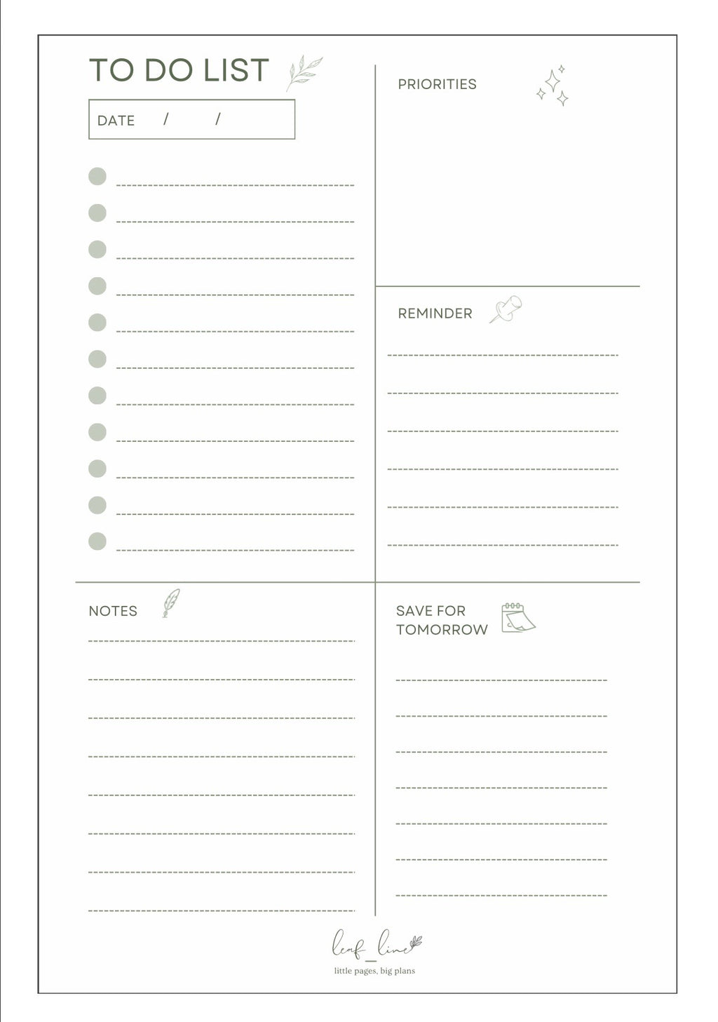 Daily Planner pad