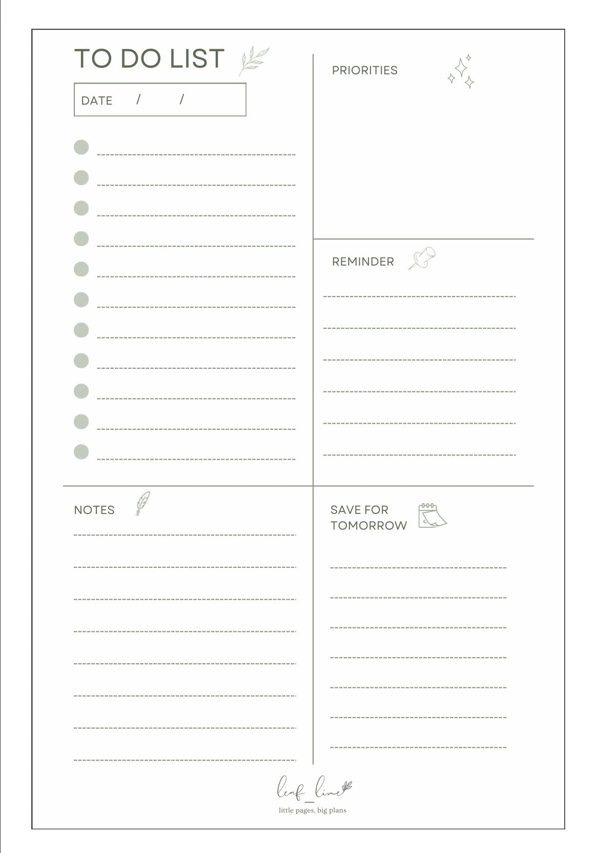 Daily Planner pad